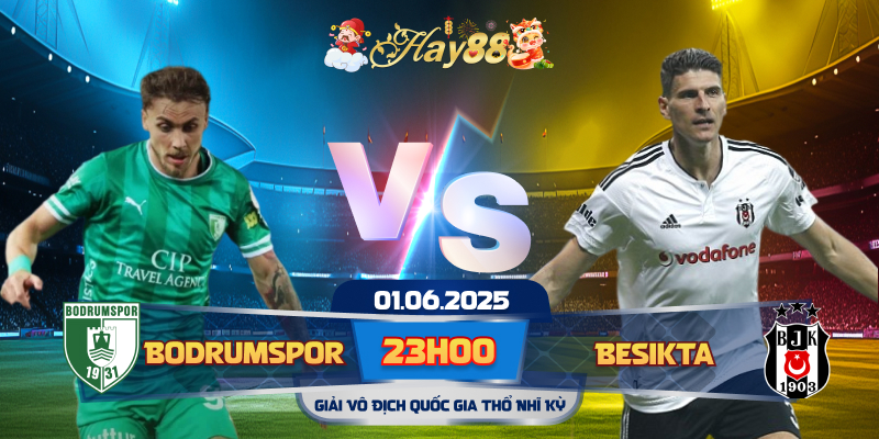 Dự đoán bóng đá Bodrumspor vs Besiktas