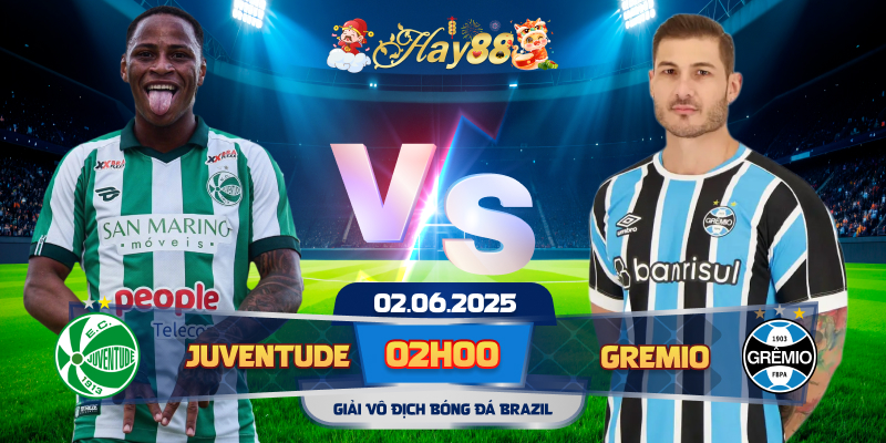 Dự đoán bóng đá Juventude vs Gremio