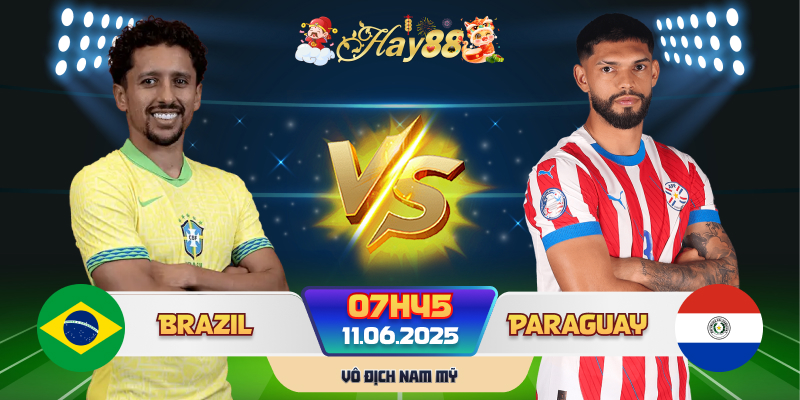 Dự đoán bóng đá Brazil vs Paraguay